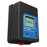 TrolMaster VFD-1 variable frequency drive station with 100% on green LCD, blue face, and black casing.