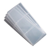 Translucent, rectangular Harvest Right tray lids, stacked and slightly fanned.