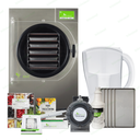 Harvest Right stainless steel freeze dryer, oil-free pump, 5 trays, Mylar kit, oxygen absorbers & guide.