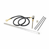 Tom's Tumble Trimmer liquid CO2 infuser kit featuring a hose, perforated tube, injector, fittings, and zip ties.