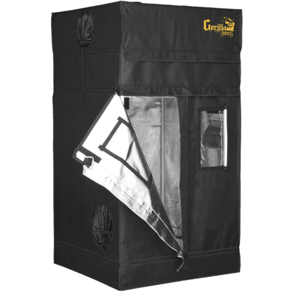 3x4 grow tent Gorilla Grow Tent Shorty 3'x3'
