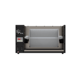 NUGSMASHER SIFTER kief extractor machine with black control panel, grey cylindrical drum, and "Made in USA" label.