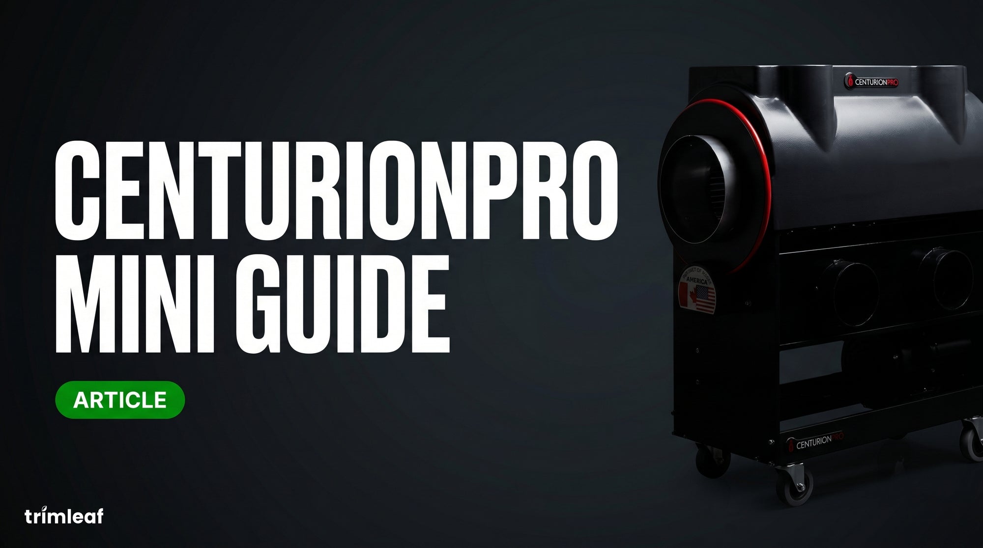 CenturionPro Mini Trimmer in Canada: Specs and Workflow Fit