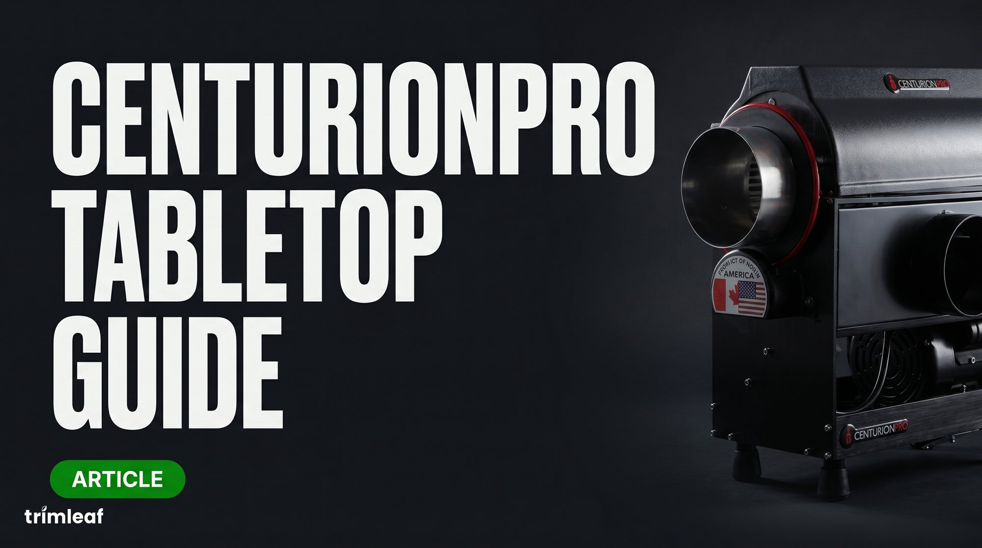 CenturionPro Tabletop Trimmer in Canada: Specs, Variants, and Setup