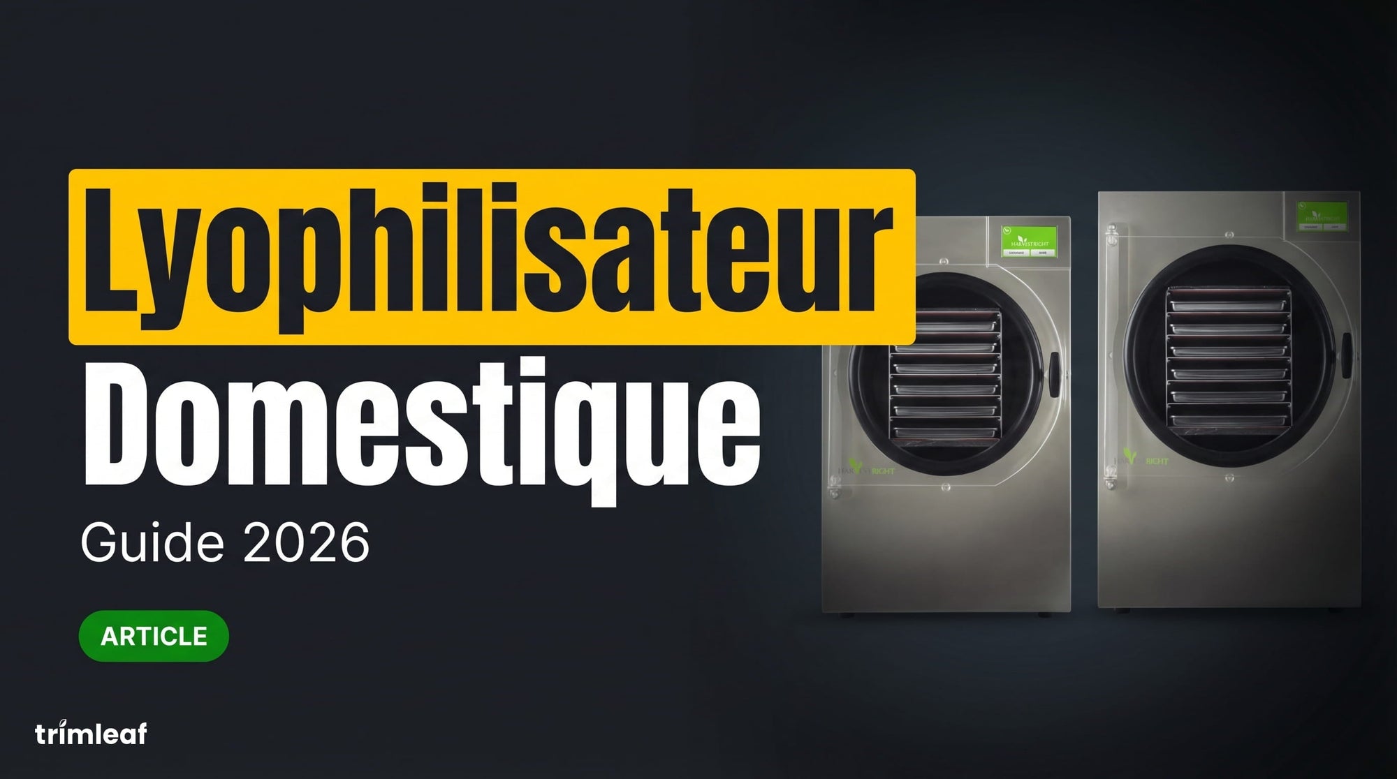 Lyophilisateur Domestique au Canada : Guide d'Achat 2026