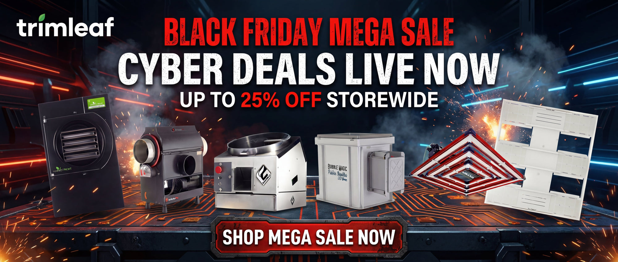 Trimleaf Black Friday Cyber Deals: Up to 25% Off Storewide. Shop Mega Sale Now!