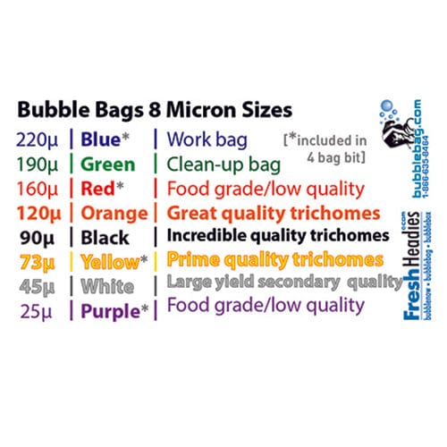Bubble Bags Bubble Bags 20/32 Gallon &#39;Original&#39; 4 Bag Set