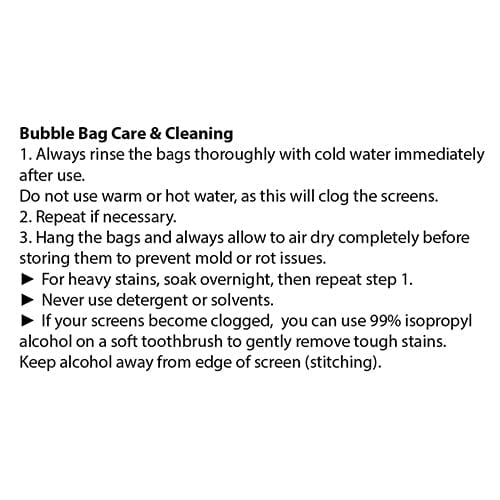 Bubble Bags Bubble Bags 5 Gallon &#39;Lite&#39; 8 Bag Set