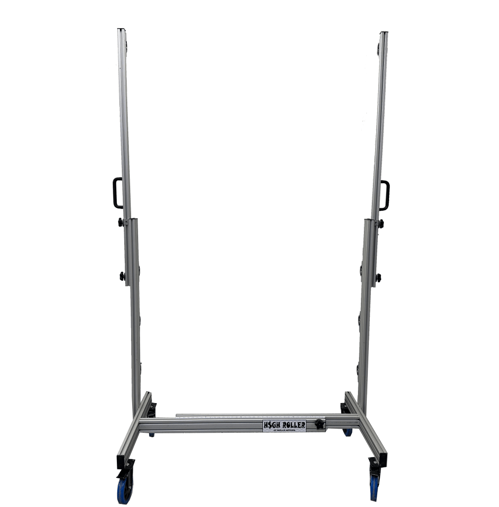 EZTRIM EZTrim High Roller Frame w/ 4 Ft. Wide Pipes
