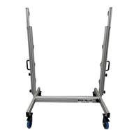 EZTRIM EZTrim High Roller Frame w/ 4 Ft. Wide Pipes