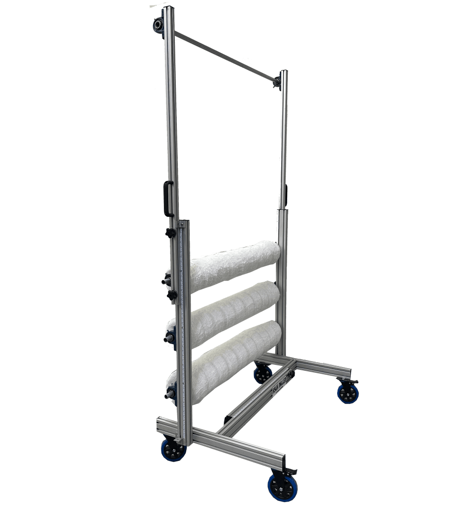 EZTRIM EZTrim High Roller Frame w/ 4 Ft. Wide Pipes