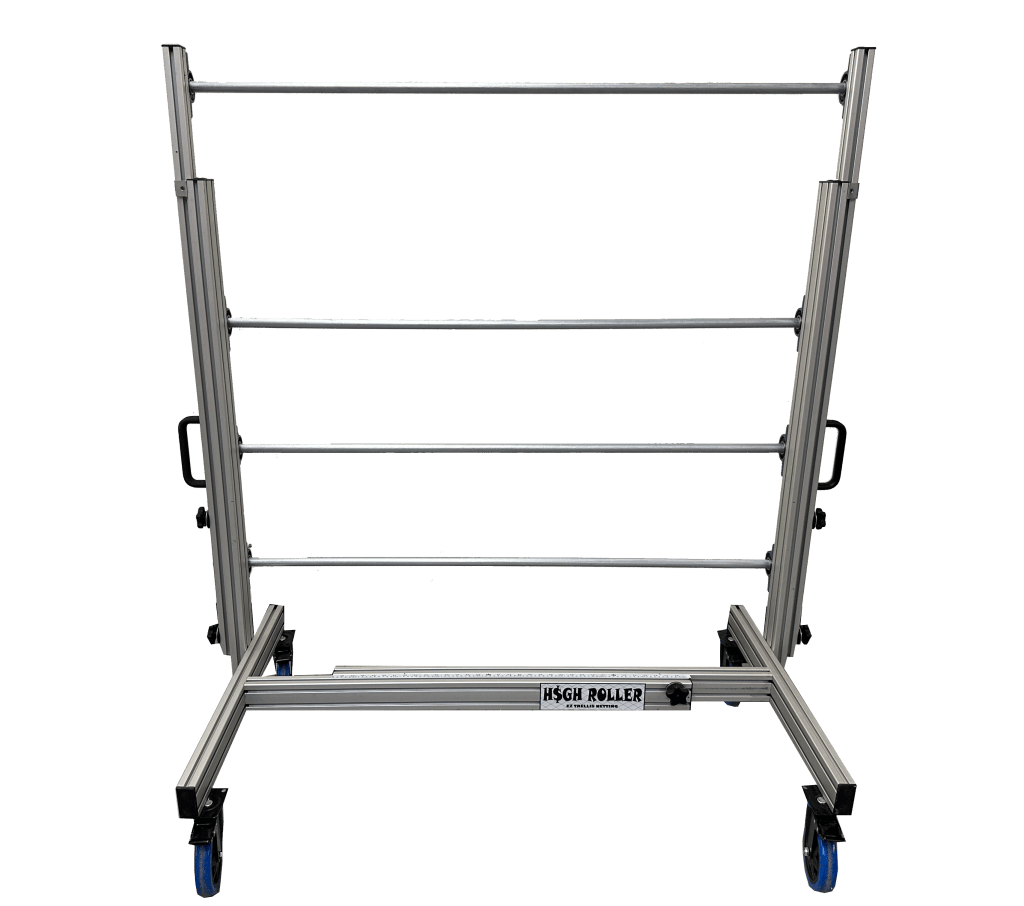 EZTRIM EZTrim High Roller Frame w/ 4 Ft. Wide Pipes