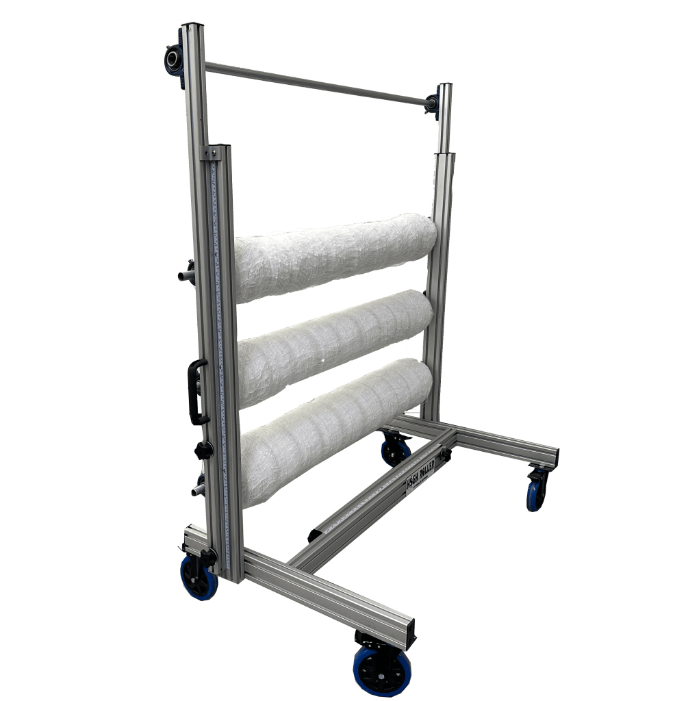 EZTRIM EZTrim High Roller Frame w/ 4 Ft. Wide Pipes