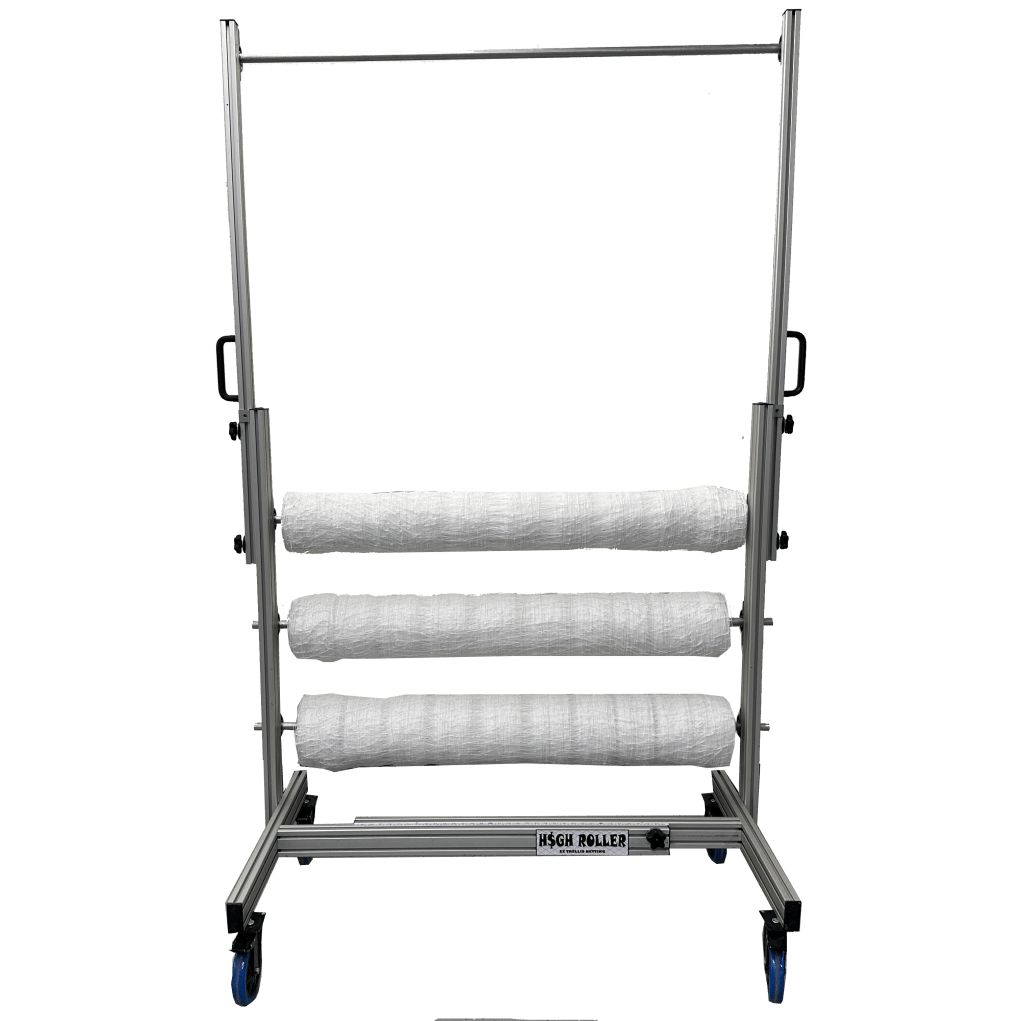 EZTRIM EZTrim High Roller Frame w/ 4 Ft. Wide Pipes