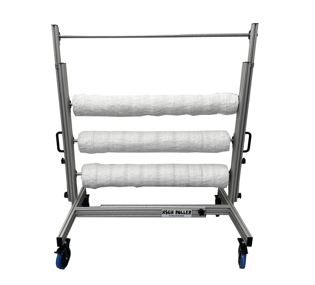 EZTRIM EZTrim High Roller Frame w/ 6 Ft. Wide Pipes