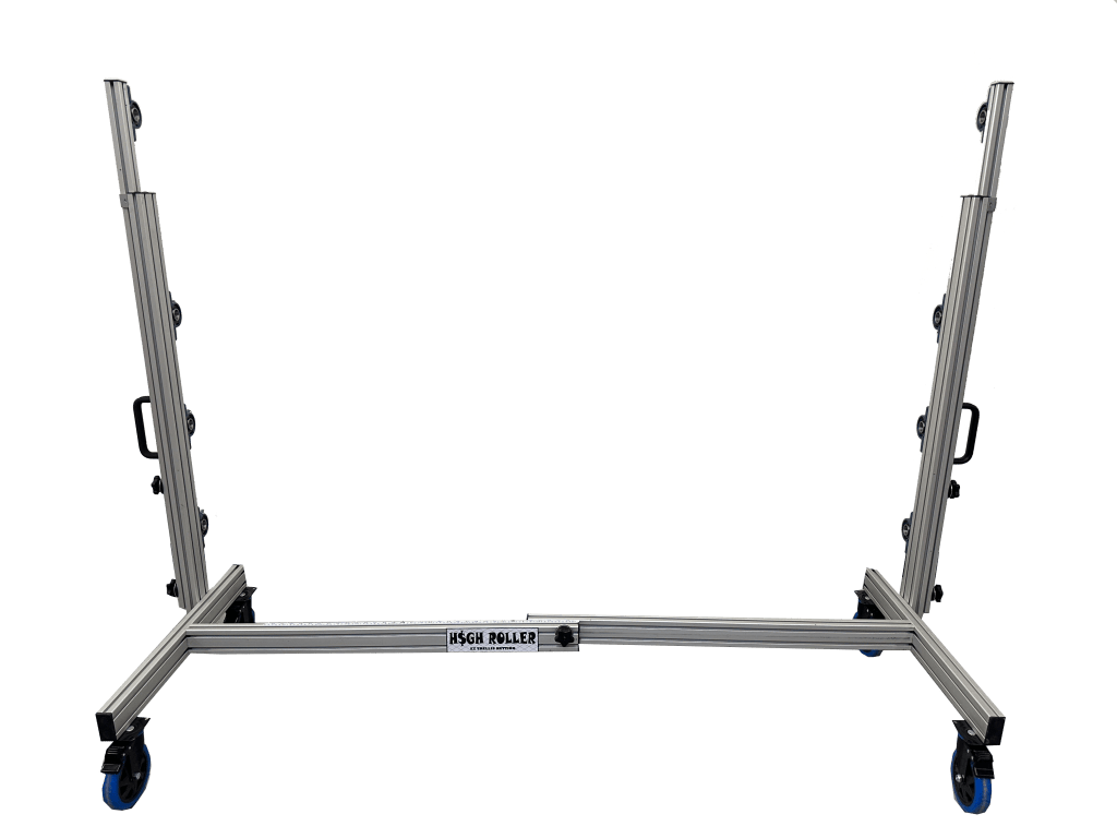 EZTRIM EZTrim High Roller Frame w/ 6 Ft. Wide Pipes