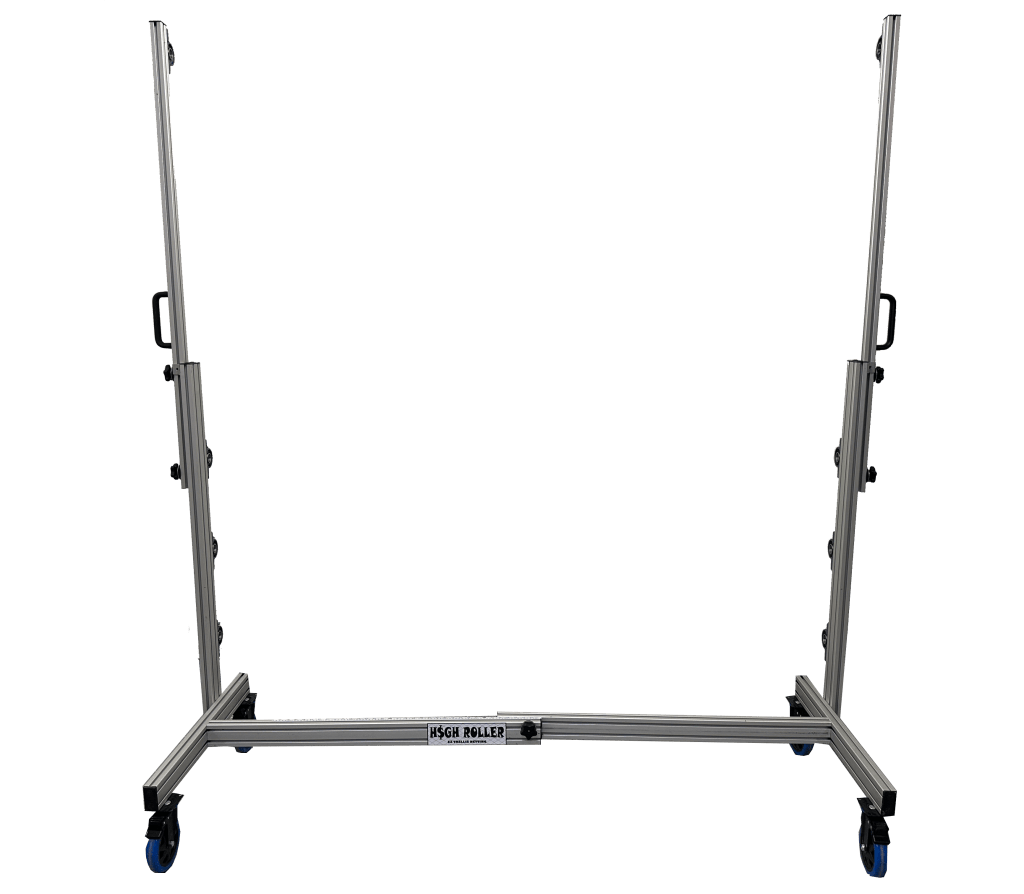 EZTRIM EZTrim High Roller Frame w/ 6 Ft. Wide Pipes