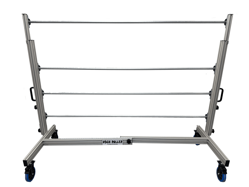 EZTRIM EZTrim High Roller Frame w/ 6 Ft. Wide Pipes