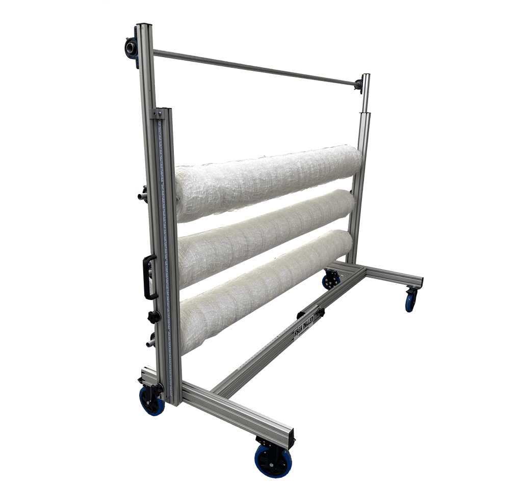 EZTRIM EZTrim High Roller Frame w/ 6 Ft. Wide Pipes