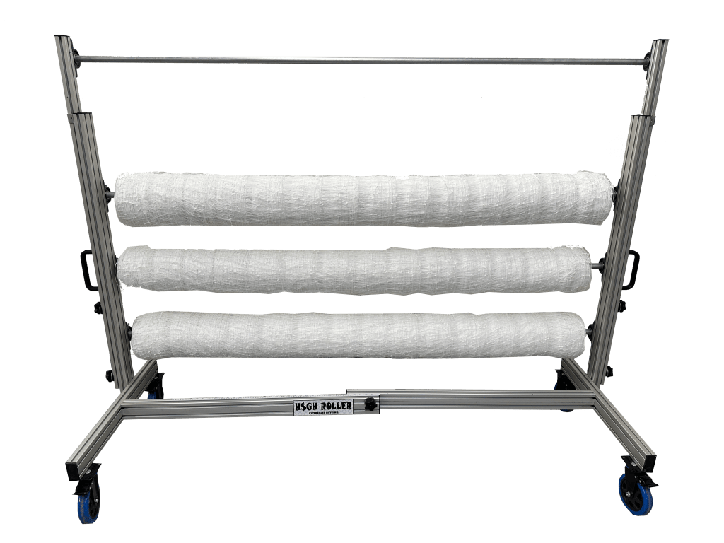 EZTRIM EZTrim High Roller Frame w/ 6 Ft. Wide Pipes