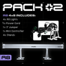 Faven Lighting Under Canopy R8 4' x 8' Starter Pack - 120V