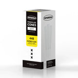 Futurola Fatboy Size pre-rolled cones, classic white, 448 count, 120mm cones with 30mm tips.