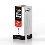 Futurola 700 Classic White Reefer Size pre-rolled cones box with filter tips.