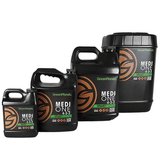 Green Planet Medi One 4-3-3 nutrient bottles in various sizes.