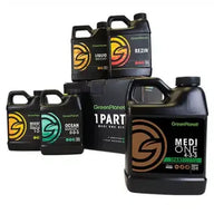 Green Planet 1 Part Medi One Starter Kit with multiple bottles of plant nutrients.