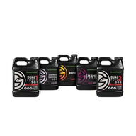 Green Planet Dual Fuel starter kit with 5 bottles of liquid plant nutrients.