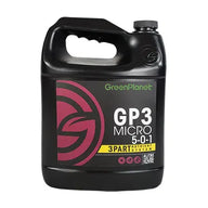 Green Planet GP3 Micro 5-0-1 nutrient solution 4-liter jug.