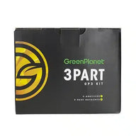 Green Planet 3 Part GP3 Kit nutritional supplement box with logo.