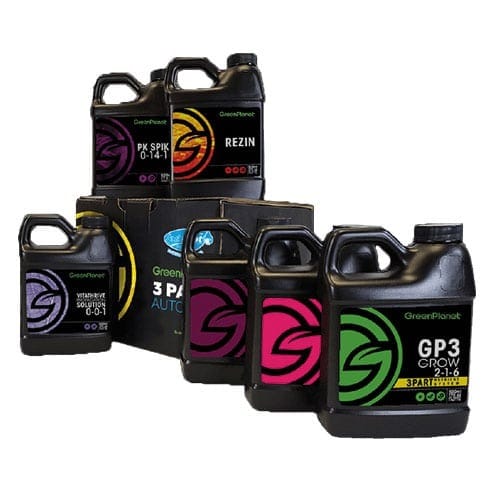Green Planet Nutrients 3 Part GP3 Starter Kit for Autopot Systems.