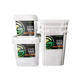 Green Planet Backcountry Blend Grow 16-10-8 fertilizer buckets.