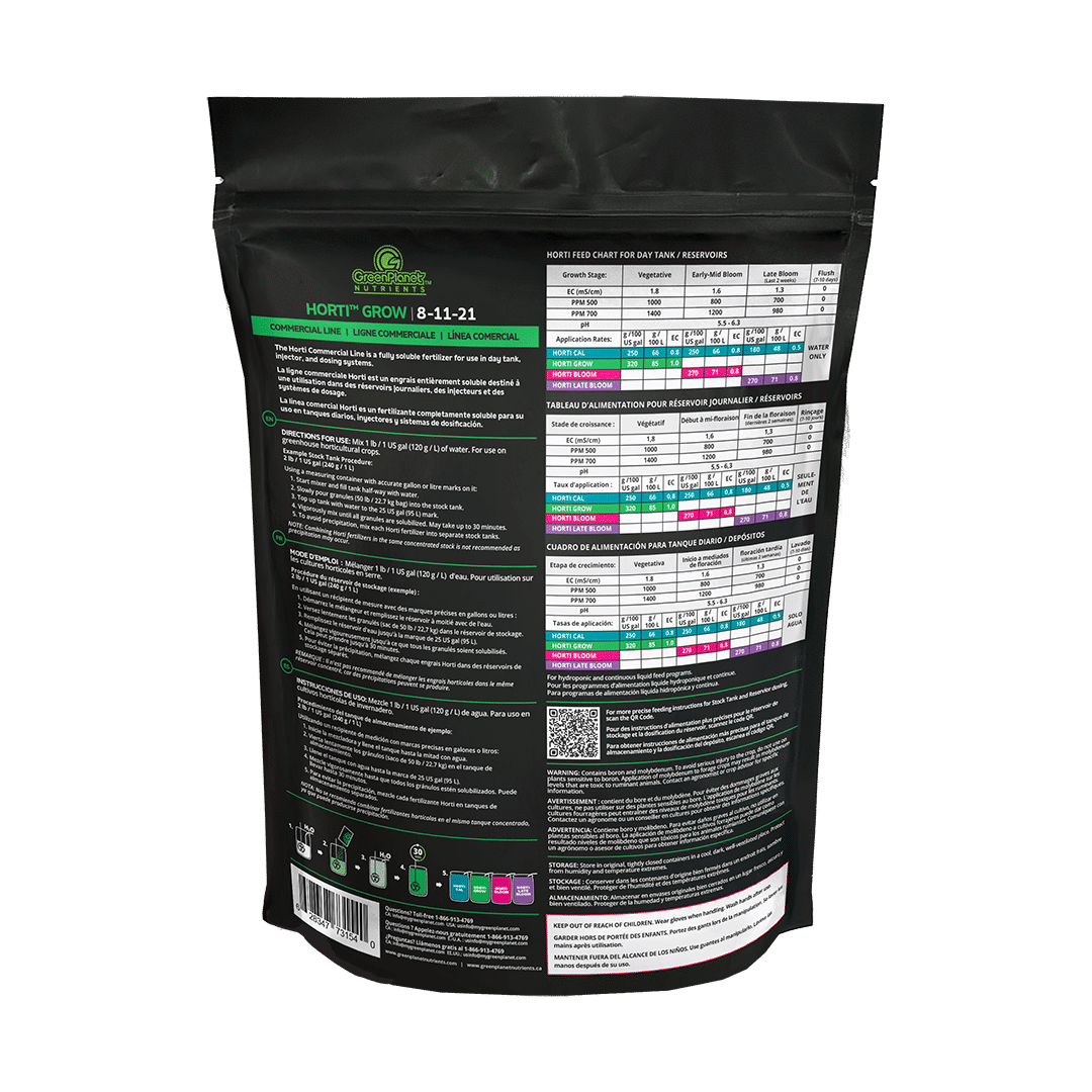 GreenPlanet Nutrients GreenPlanet Nutrients Horti Grow
