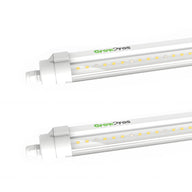 Two white LED grow light bars with 