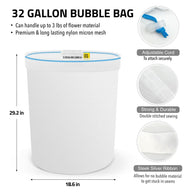32 Gallon Bubble Bag, 29.2
