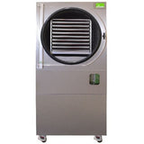 Harvest Right HRC100 commercial freeze dryer, stainless steel, showing interior trays.