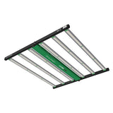 Iluminar Hypermol 720W full spectrum LED grow light with black frame and green central driver bar.
