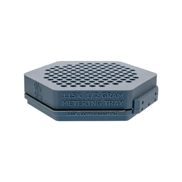 Gray King Kone 115x 1/2 gram metering tray with conversion kit.