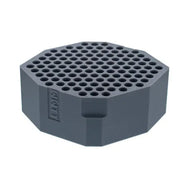 Gray 11mm King Kone insert tray with honeycomb pattern of holes, white background.