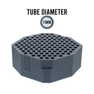 11mm tube diameter insert tray with 100 holes.