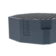 Dark gray hexagonal insert tray with 