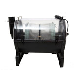 The Resinator OG machine, black base and clear top, with internal bag. Functions as a trimmer, dry sifter, extractor.