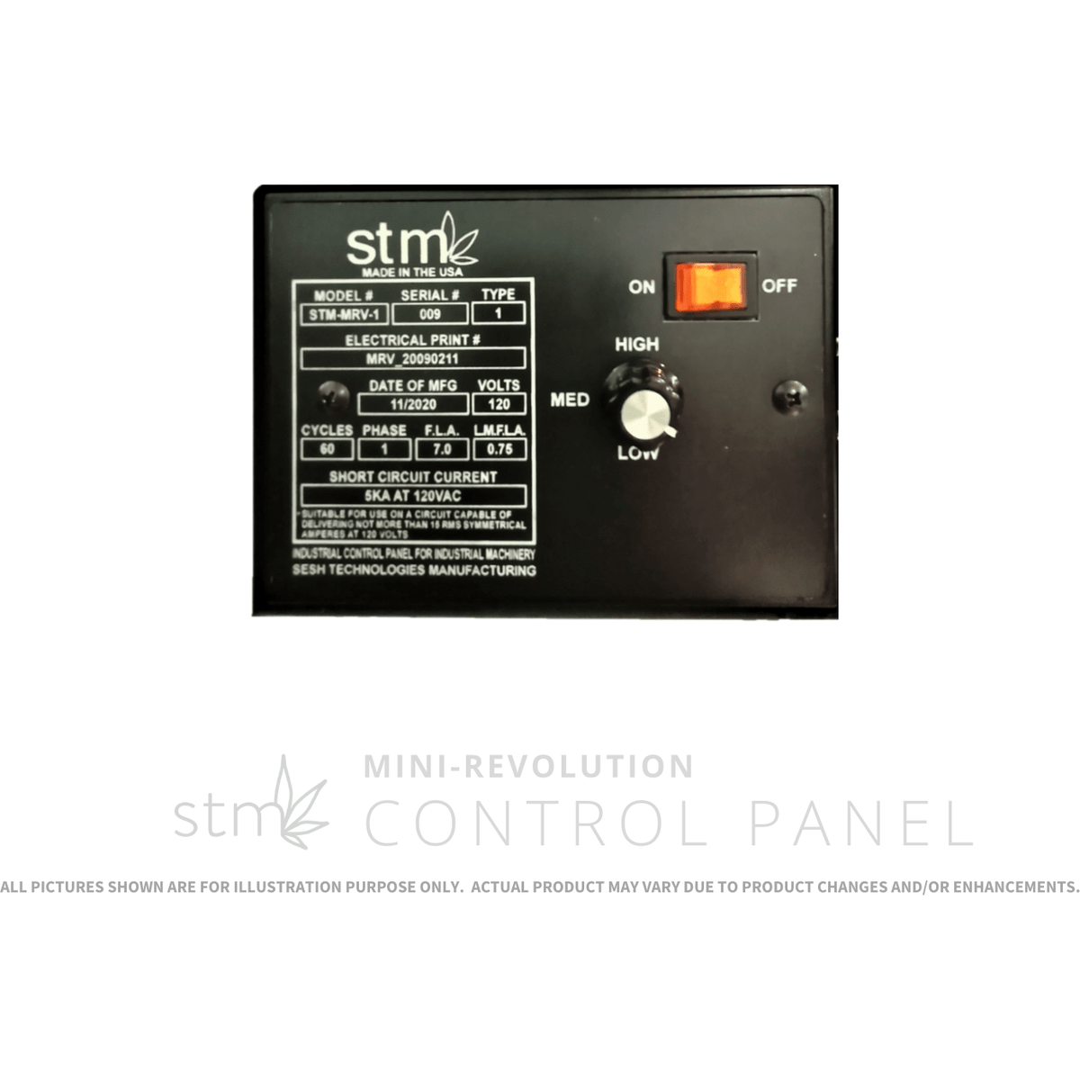 STM Canna STM Canna Mini-Revolution Commercial Pre Roll Grinder