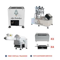 Stm Canna Harvest Package: Mini Rocketbox, Atomic Closer, Mini Revolution, seed trays & training.