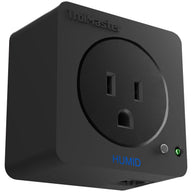 Black TrolMaster DSH-1 humidity device station with a single outlet and green indicator light.