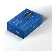 TrolMaster Hydro-X 4RS-1 4-outlet power expander on blue box with product details.