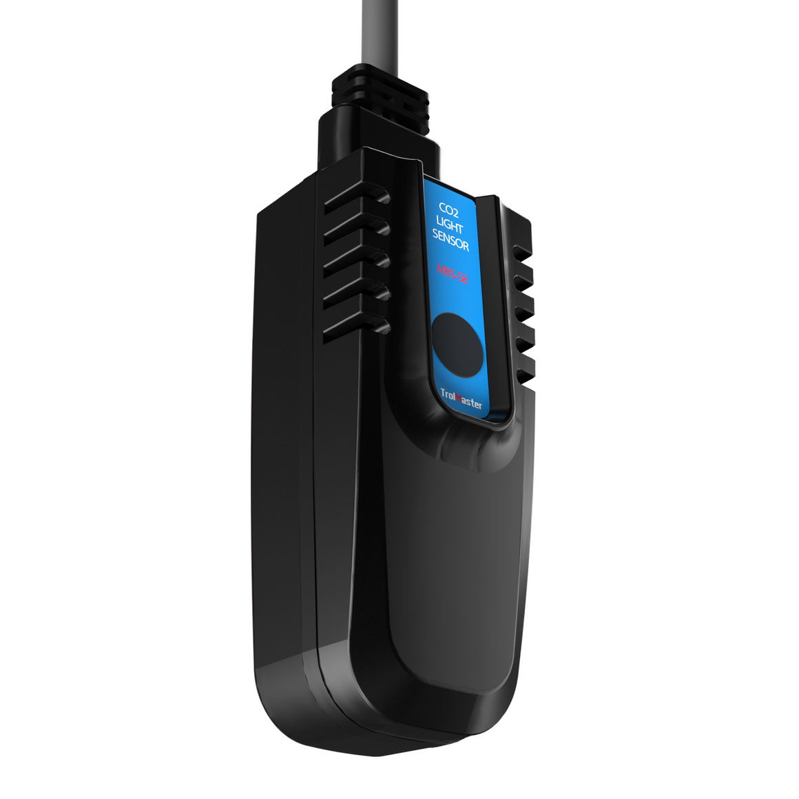 A black CO2 light sensor with a blue label and white text "CO2 LIGHT SENSOR MBS-S8".