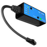TrolMaster DCC-1 digital climate controller adapter with multiple LED indicators and a black cable.